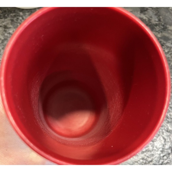 (2) Vintage Tupperware Harvest 12 Oz Tumblers ~ #873-38 Red & #873-39 Yellow - Picture 8 of 9